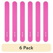 (6 pack) Equate 280/320-Grit Salon-Style Files, Pink, 2 Count
