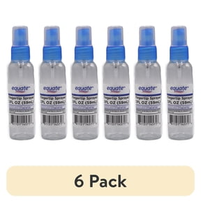 (6 pack) Equate Fingertip Spray Bottle, Color May Vary, 2 fl oz