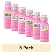 (6 pack) Equate Upset Stomach Relief Bismuth Liquid, Regular Strength, 8 fl oz, Compare to Pepto-Bismol® Active Ingredient