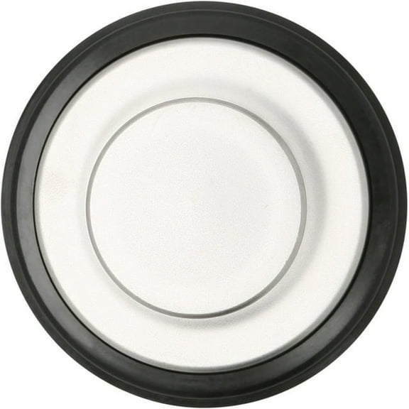 Essential Values Kitchen Sink Stopper (STP-SS), 3-3/8", Stainless Steel Plug Replacement- USA Made