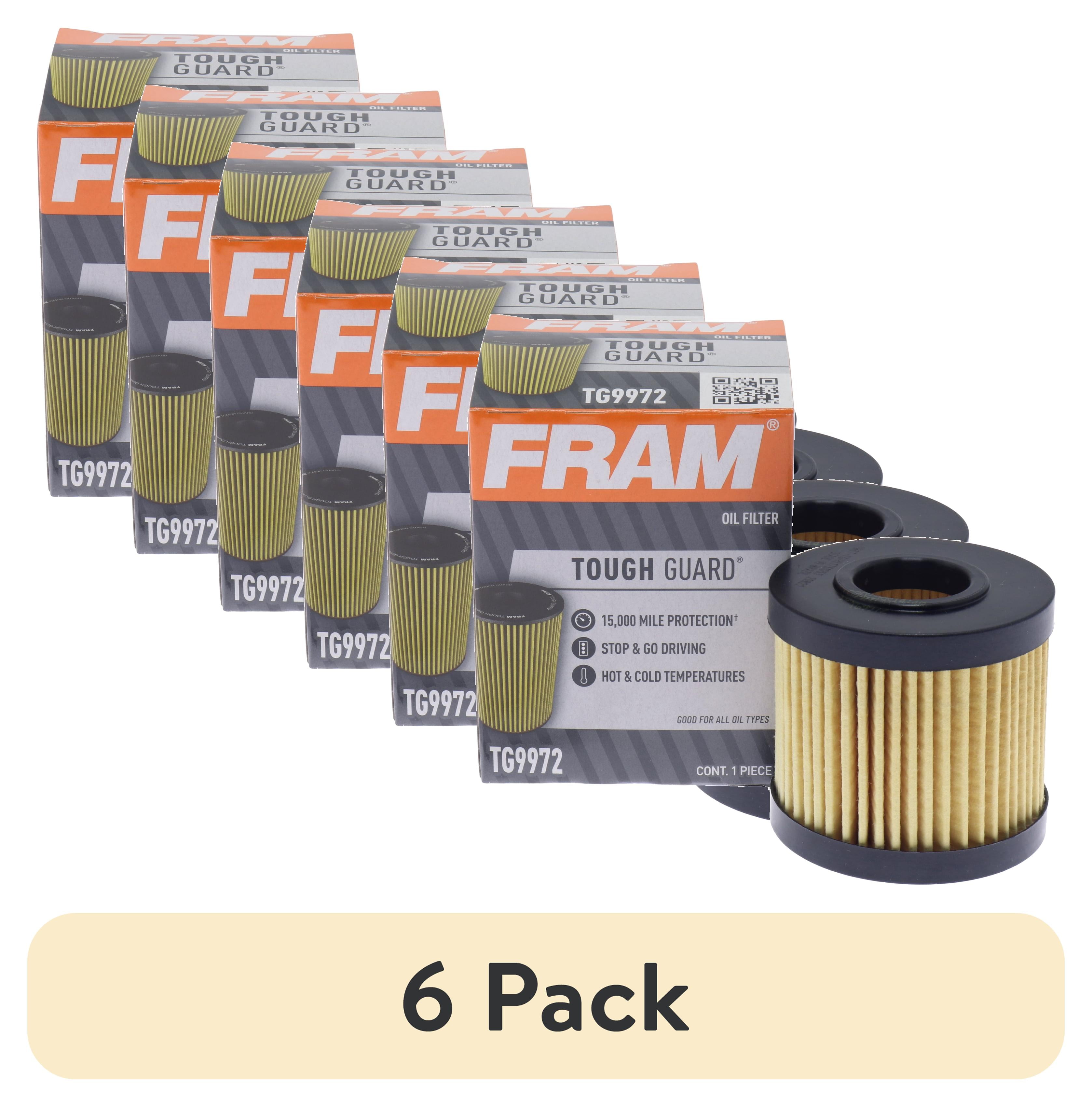 3 pack) FRAM Tough Guard Filter TG9972, 15K mile Change