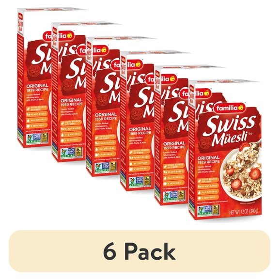 (6 pack) Familia Original Recipe Swiss Muesli 12 oz