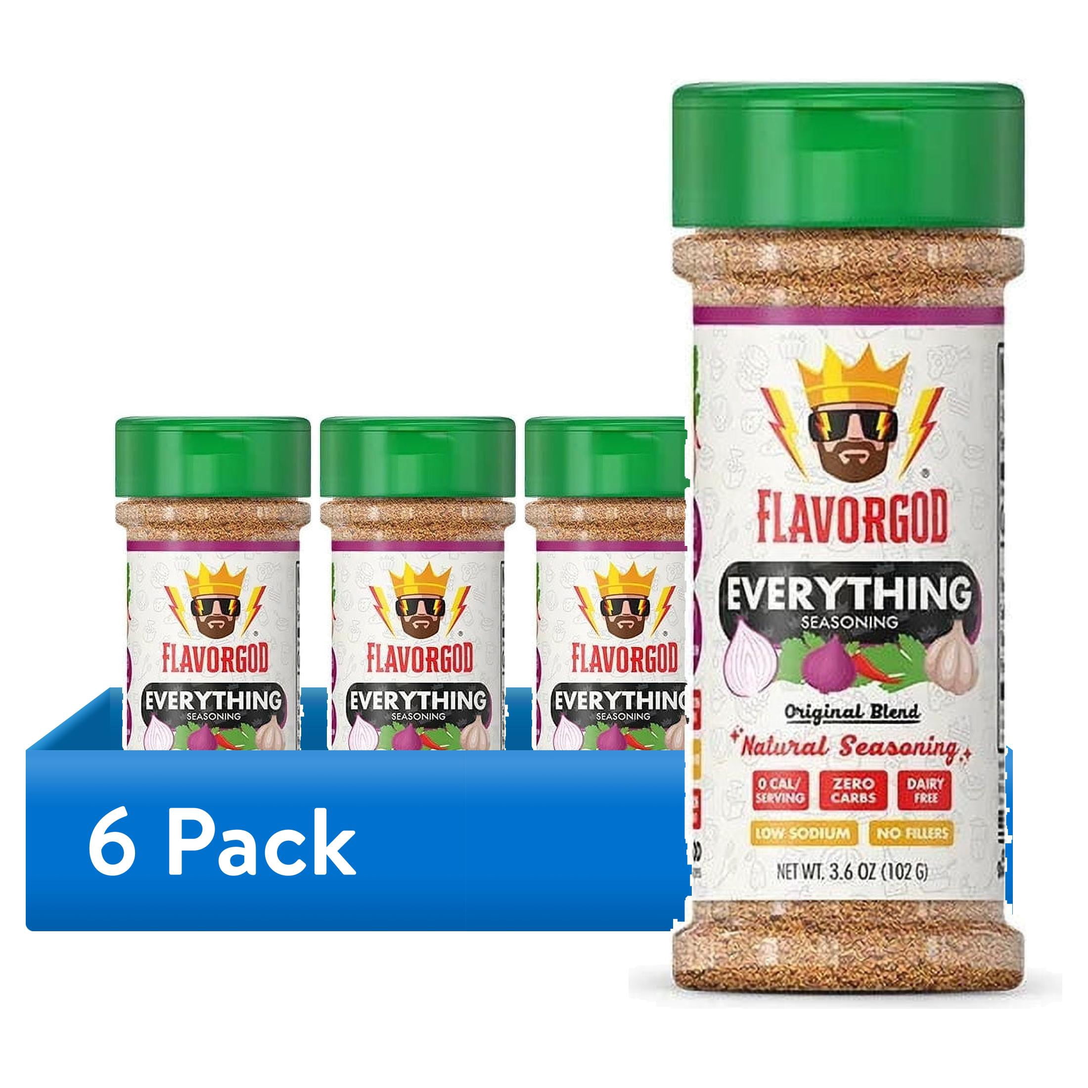 (6 pack) FlavorGod Everything Seasoning