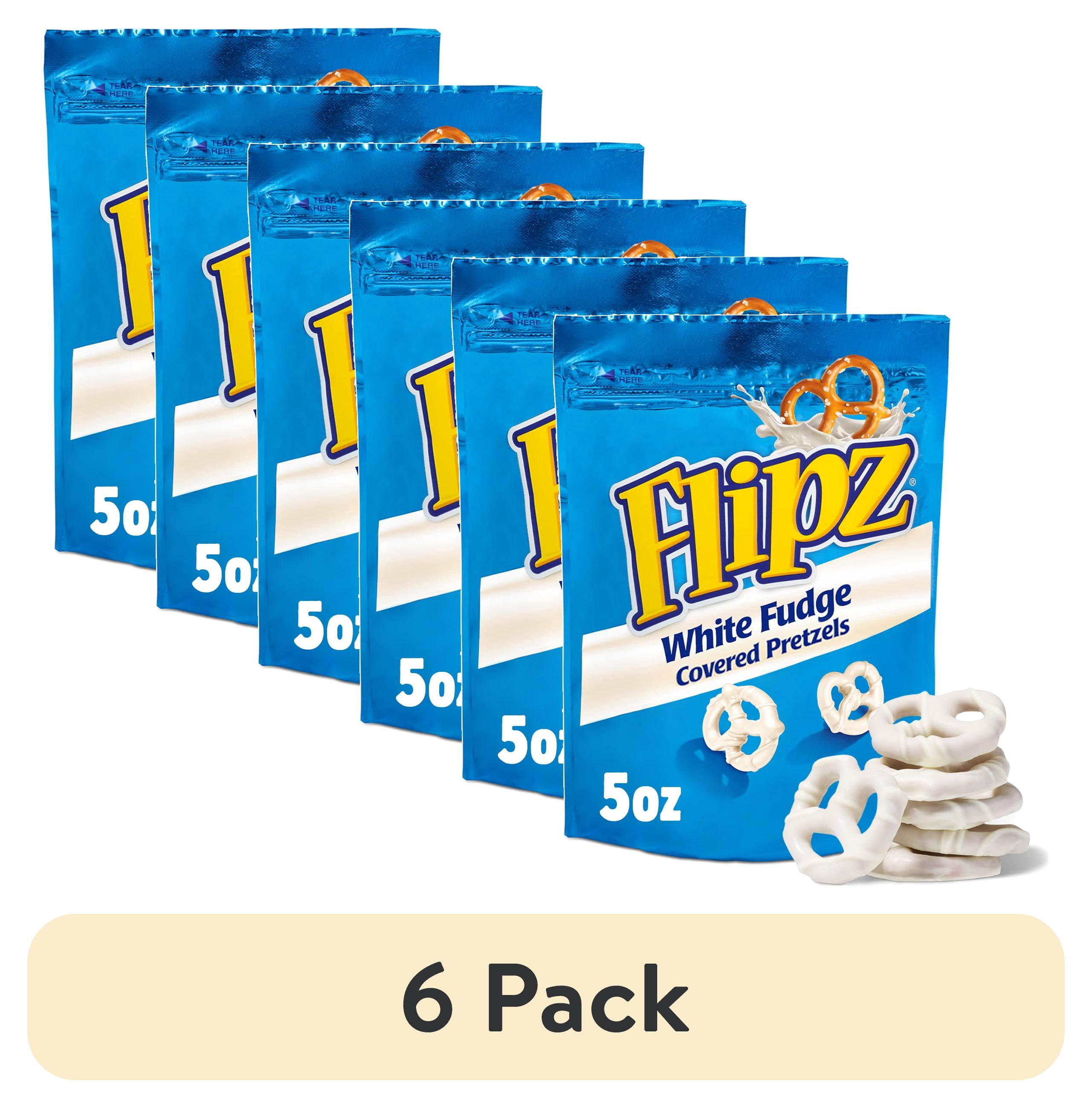 3 pack) Flipz White Fudge Covered Pretzels, 5 oz - Walmart.com
