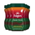 thumbnail image 1 of (6 pack) Folgers Classic Decaf Instant Coffee, 8 oz Jar, 1 of 13