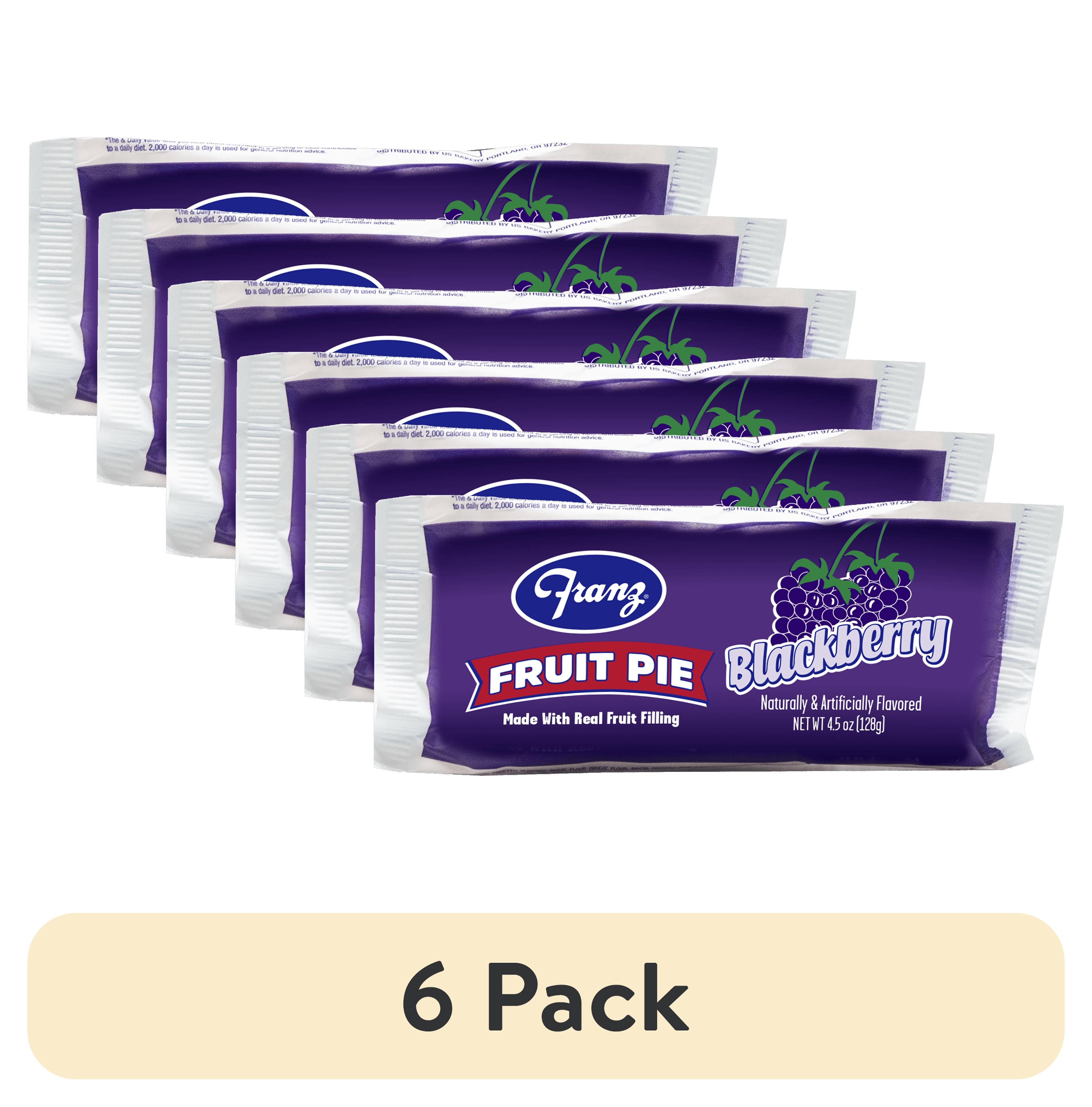(6 pack) Franz Blackberry Fruit Pie, 4.5 oz - Walmart.com