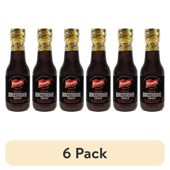 (6 pack) French's Worcestershire Sauce, 5 fl oz Bottle