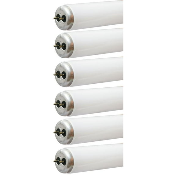 (6 pack) GE 10526 Fluorescent Black Light 40 WATT, T12, 48 inch tube
