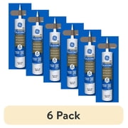 (6 pack) GE Advanced Silicone Window & Door Sealant, Pack of 1, Brown 10.1 fl oz Cartridge