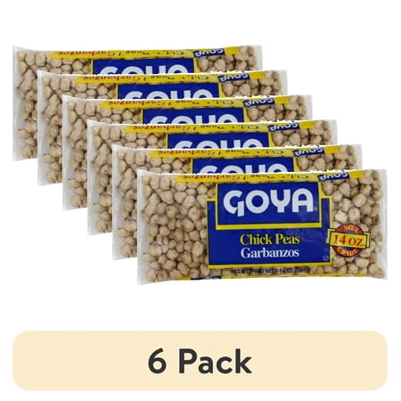 (6 pack) GOYA Chick Peas 14 Oz