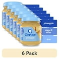 thumbnail image 1 of (6 pack) Gerber Stage 2 Baby Food, Pineapple Jar, Fruit Puree, Non-GMO, Baby Puree 4 oz, 1 of 16