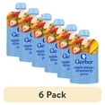 thumbnail image 1 of (6 pack) Gerber Stage 2 Baby Food, Apple Mango Strawberry, Puree Baby Pouches, 1 of 17