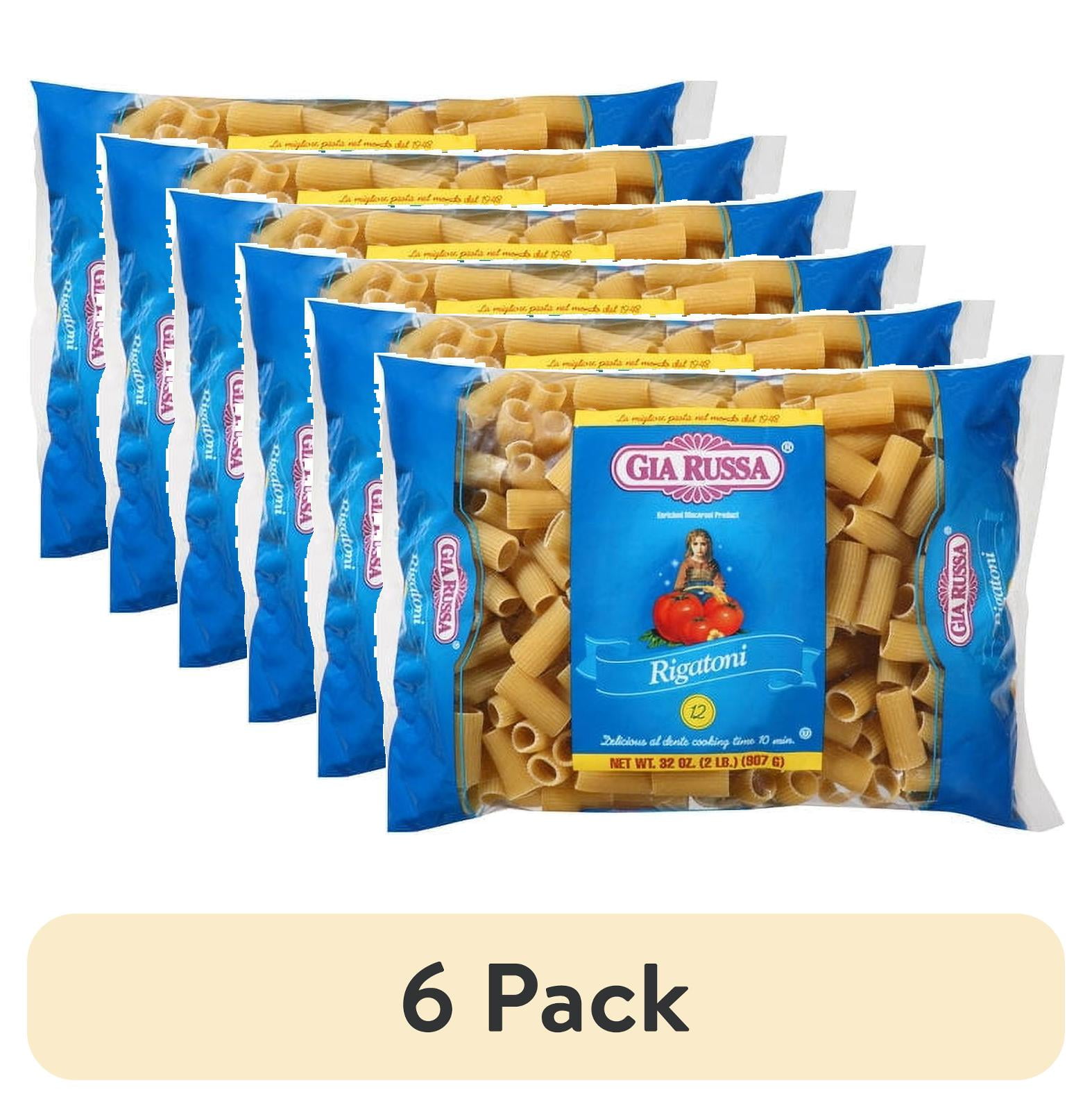 (6 pack) Gia Russa Rigatoni, 32 oz