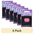 thumbnail image 1 of (6 pack) Goody Hair Elastics, Braided Design No Damage Hair Ties, All Hair Types, Black, 15 Ct, 1 of 6