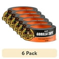 thumbnail image 1 of (6 pack) Gorilla 30 yard Black Tough Duct Tape Single Rroll, Pack of 1, 1 of 12