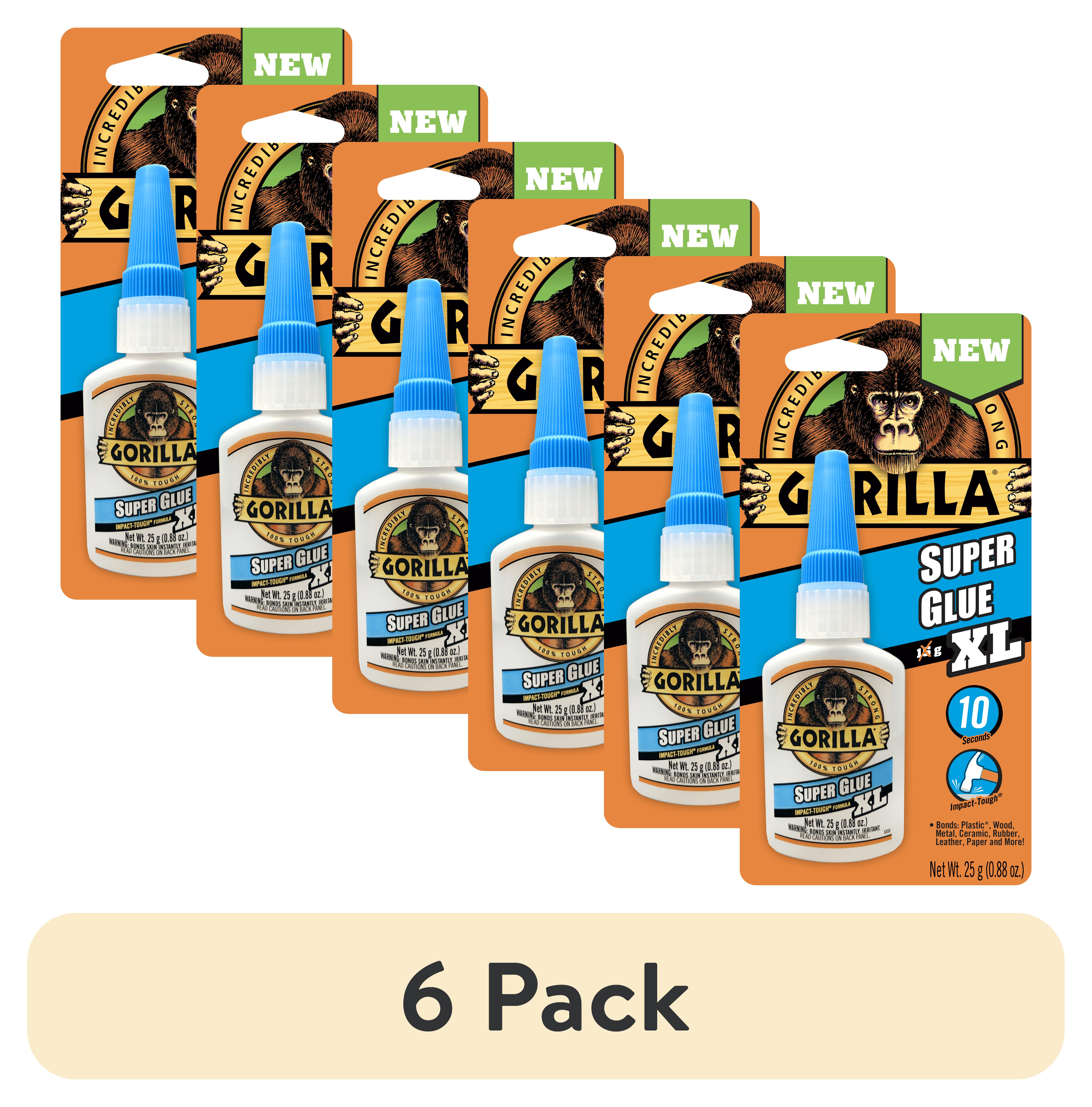 Gorilla Super Glue XL - 25 Gram, Clear, Fast-Setting, Impact Tough, Pack Of 6 - View #5