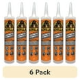 thumbnail image 1 of (6 pack) Gorilla Heavy Duty White Construction Adhesive, 9 oz Cartridge, 1 of 20