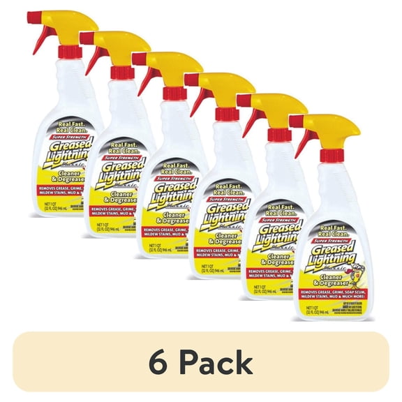 (6 pack) Greased Lightning Multi-Purpose Cleaner & Degreaser, 32 oz
