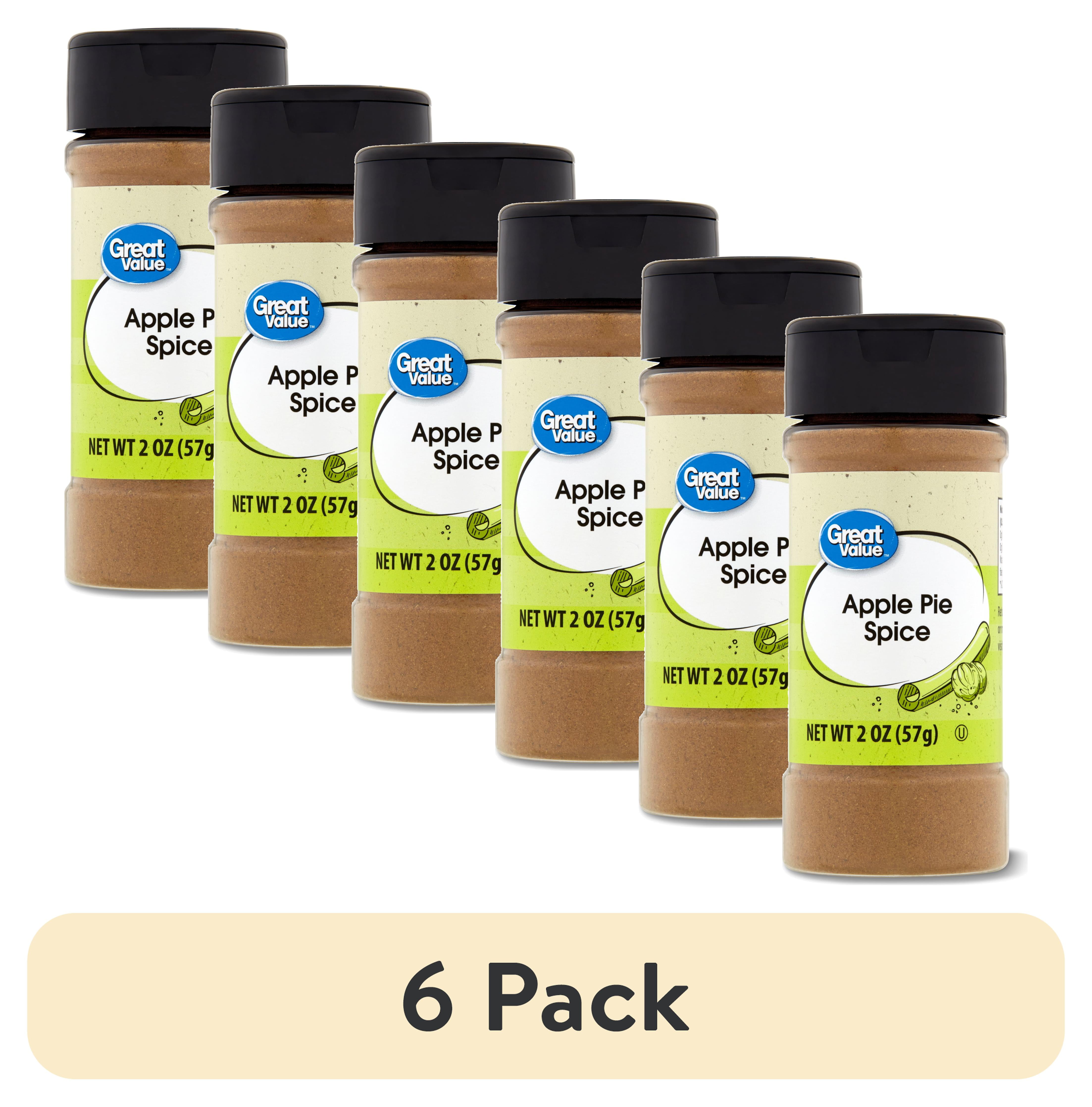 (6 pack) Great Value Apple Pie Spice, 2 oz