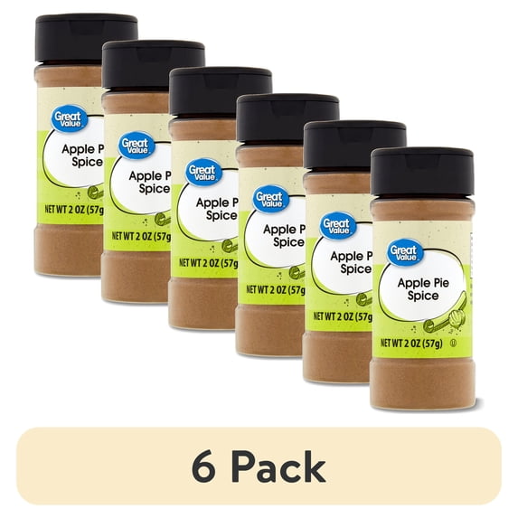 (6 pack) Great Value Apple Pie Spice, 2 oz - Walmart.com