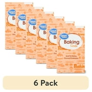 (6 pack) Great Value Baking Soda, 4 lb