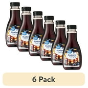 (6 pack) Great Value Blueberry Fruit Syrup, 12 fl oz