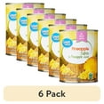 thumbnail image 1 of (6 pack) Great Value Canned Pineapple Tidbits, 20 oz, 1 of 3