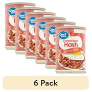 (6 pack) Great Value Corned Beef Hash, 14 oz Can