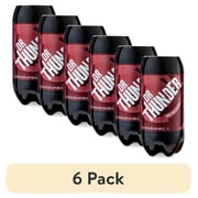 (6 pack) Great Value Dr Thunder, 2 Liter Bottle