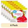thumbnail image 1 of (6 pack) Great Value Gelatin Dessert, Strawberry, 6 oz, 1 of 10