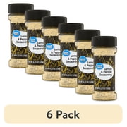 (6 pack) Great Value Lemon & Pepper Seasoning, 4.25 oz