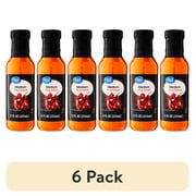 (6 pack) Great Value Medium Wing Sauce, 12 fl oz