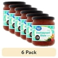 thumbnail image 1 of (6 pack) Great Value Mild Restaurant Style Salsa, 16 oz, Shelf Stable, 1 of 9