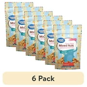 (6 pack) Great Value Mixed Nuts Dessert Topping, 4 oz