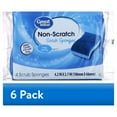 thumbnail image 1 of (6 pack) Great Value Non-Scratch Scrub Sponges, 4 Count, 1 of 8