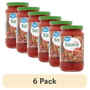 (6 pack) Great Value Pizza Sauce, 14 oz
