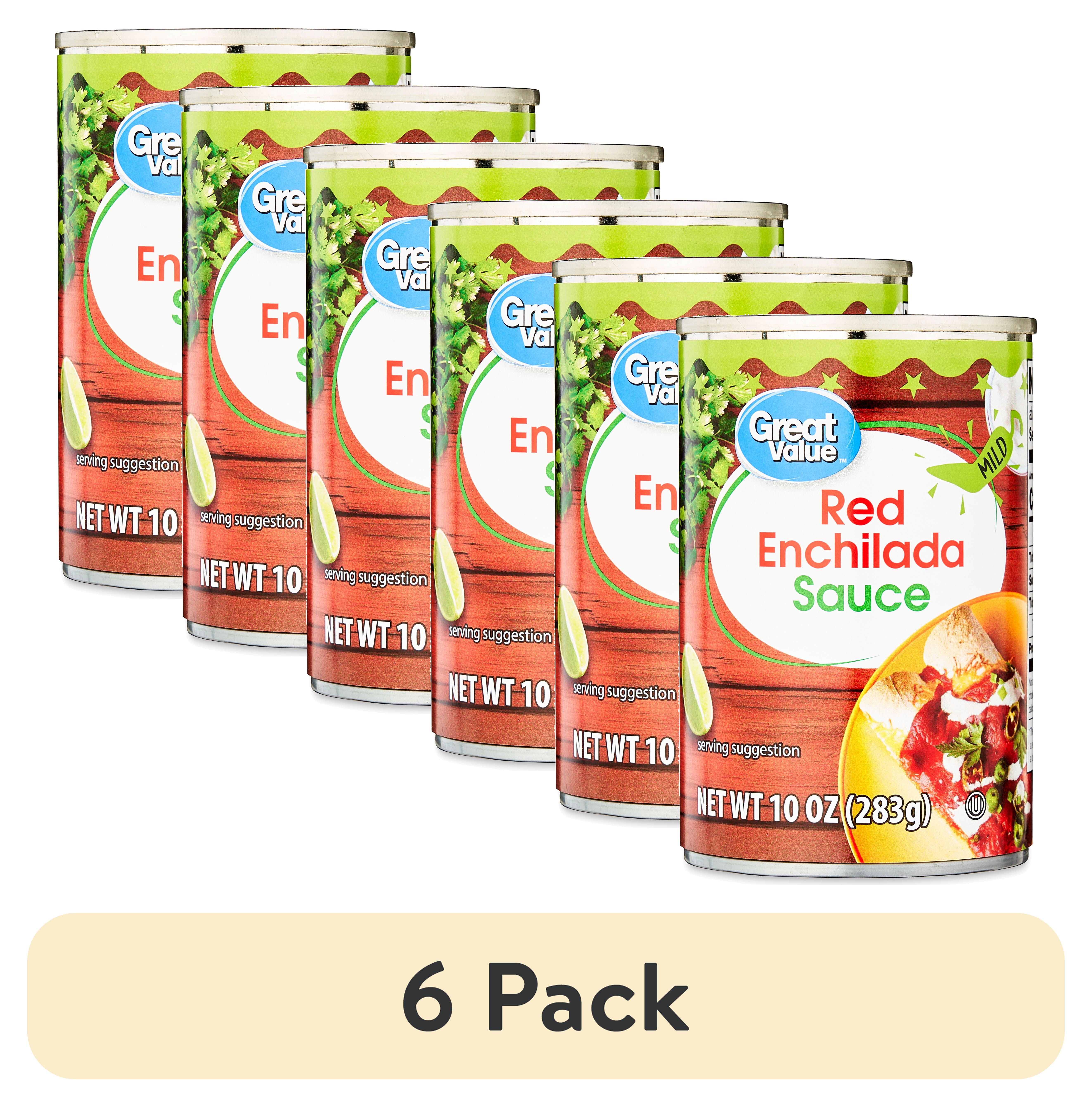 Great Value Mild Red Enchilada Sauce, 10 oz Shelf Stable