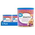 thumbnail interactive-video image 1 of (6 pack) Great Value Roasted & Salted Mixed Nuts, 14.75 oz, 1 of 9