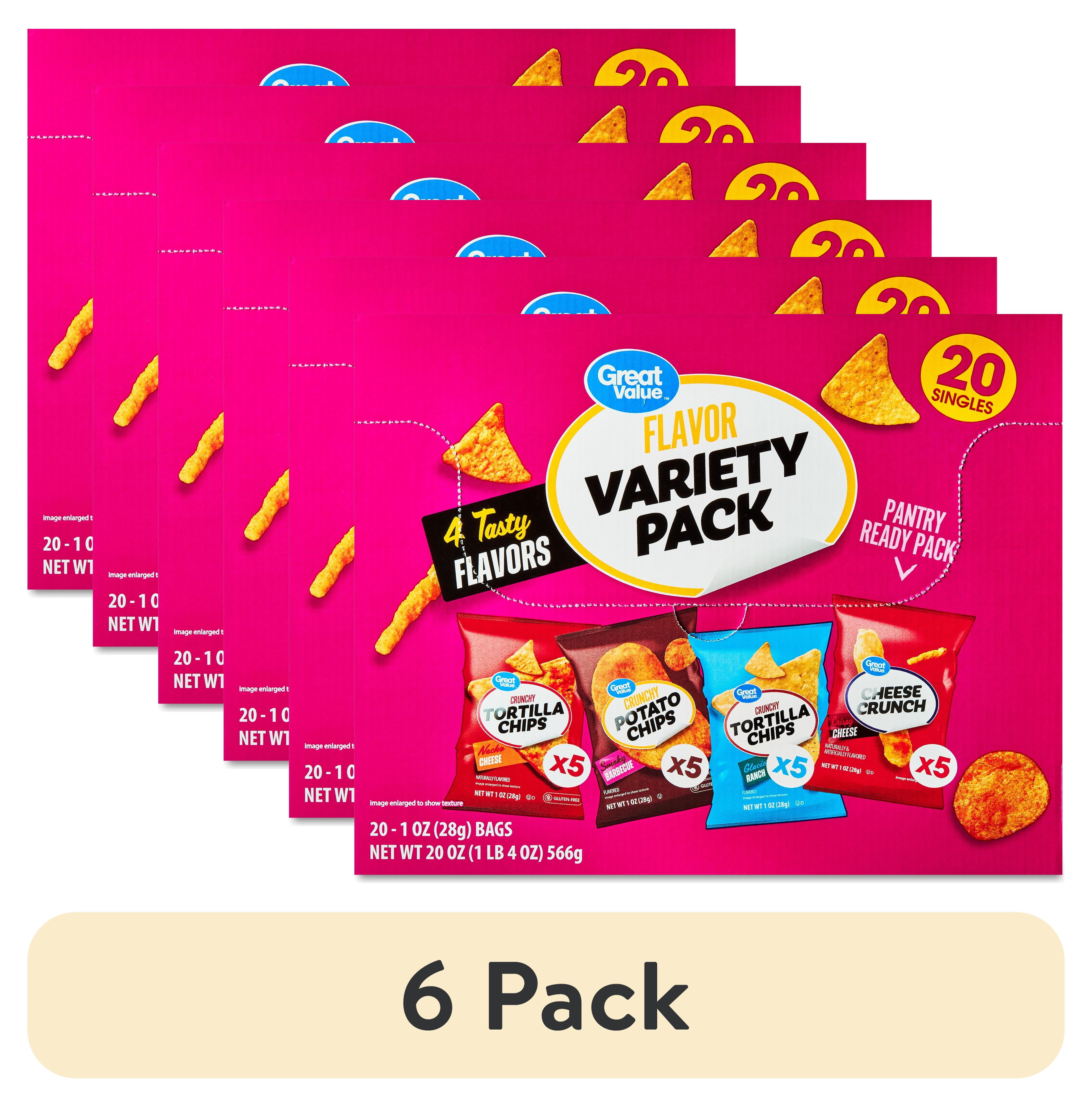 walmart chips variety