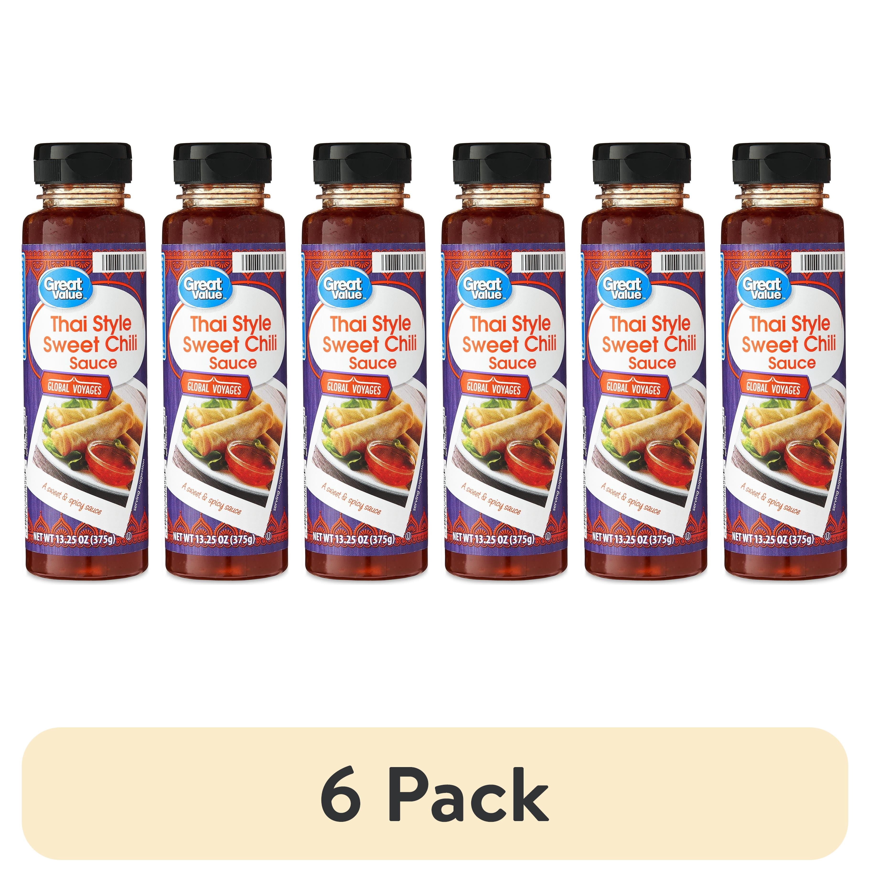 (6 pack) Great Value Thai Style Sweet Chili Sauce, 13.25 oz