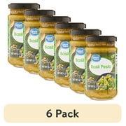 (6 pack) Great Value Traditional Basil Pesto, 6.7 oz, 3 Servings