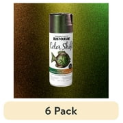 (6 pack) Green Copper, Rust-Oleum Color Shift Spray Paint-372478, 11 oz