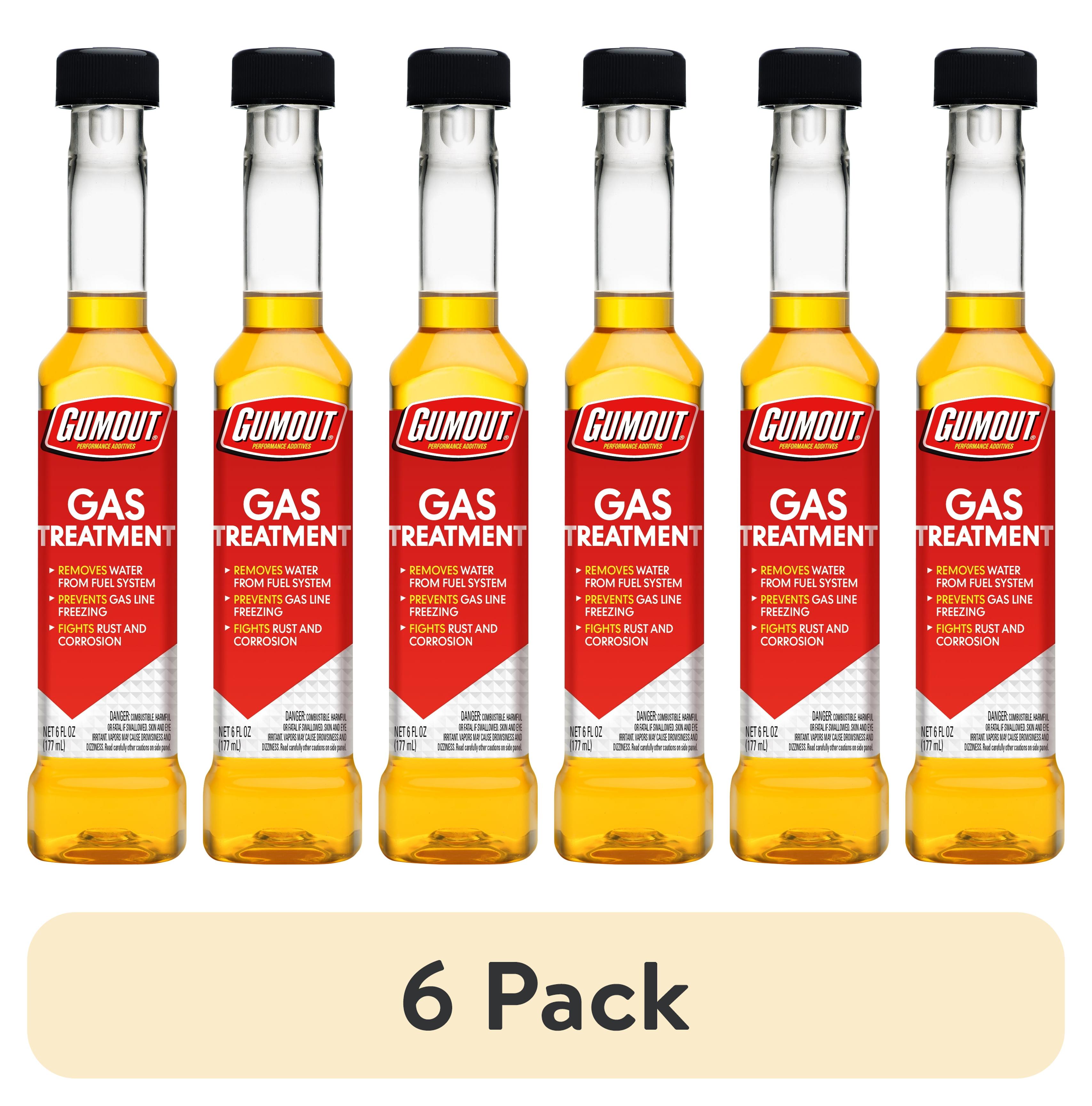 (6 pack) Gumout Gas Treatment 510018 Automotive Additive 6 oz