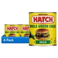 thumbnail image 1 of (6 pack) HATCH Select Whole Green Chiles, 27oz, Mild, Kosher, Non-GMO Certified, Gluten Free, 1 of 7