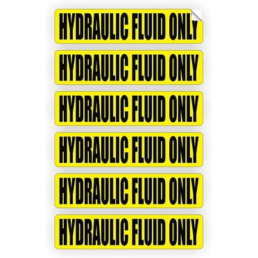Pair) 3-inch DEF FLUID ONLY Round Vinyl Stickers