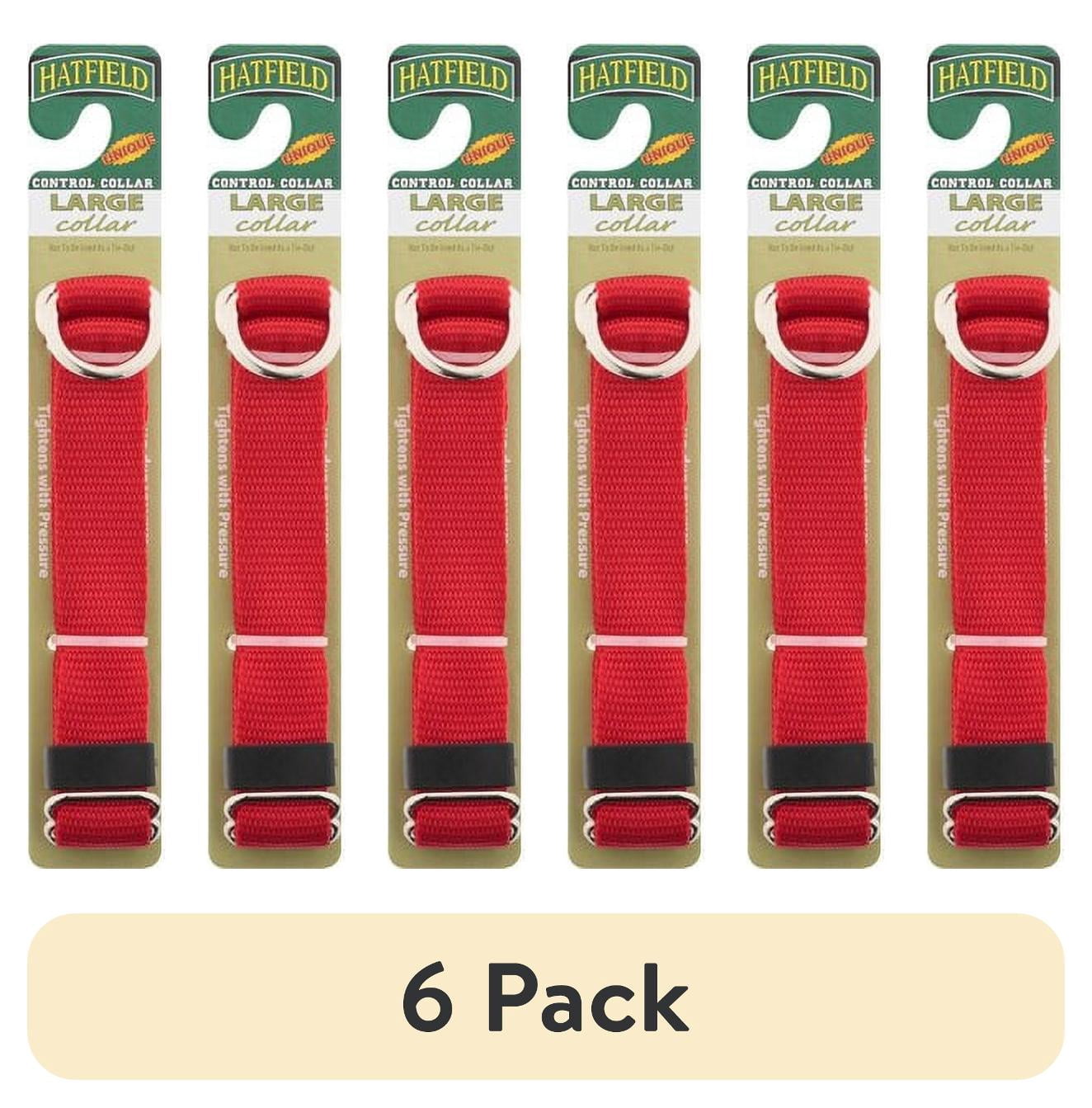 (6 pack) Hatfield Metal Large Nylon & Mesh Safety Dog Collar