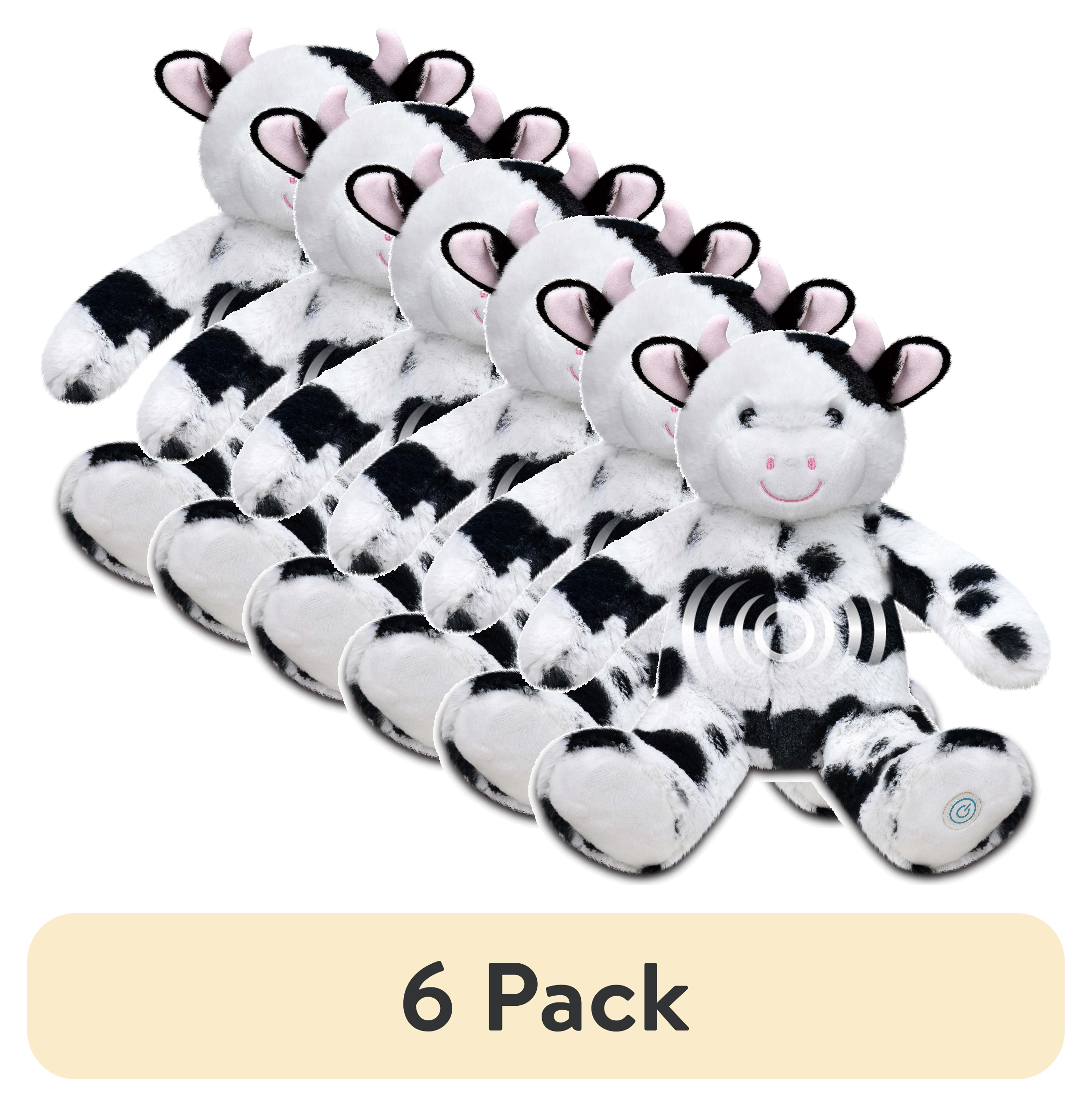 (6 pack) Health Touch Huggable Massager Gift with Relaxing Vibration, for Neck and Back Massager - Cow