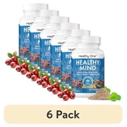 6 pack Healthy One Healthy Mind Brain Nootropic Supplement Cognitive Health 1-Count 60 Capsules