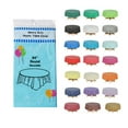 thumbnail image 1 of Craft And Party Heavy Duty Reusable 84" x 84" Plastic Tablecloth, 1 of 7