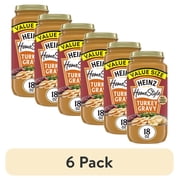 (6 pack) Heinz HomeStyle Turkey Gravy Value Size, 18 oz Jar
